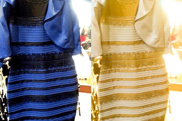 The Controversial BlueBlack or WhiteGold Dress (Photo :  ...